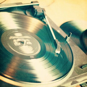 Record Art: Album fine art photography Art Vinyl Record Art Print Record Photo Still life photography, Record Player Decor