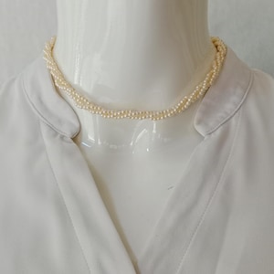 Vintage Faux Pearl Choker Necklace Pearl Necklace Cute Pearl Necklace Vintage Fashion Jewelry Pearl Choker Necklace for Girls Festival Jewelry