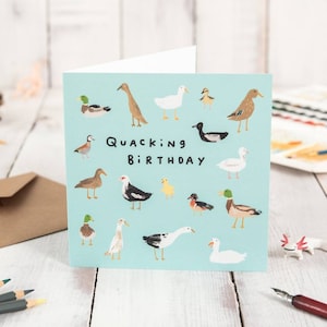 Quacking Birthday Card