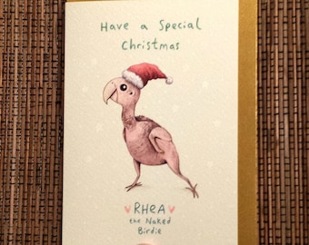 Christmas Naked Card - Etsy