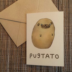 Pugtato Card