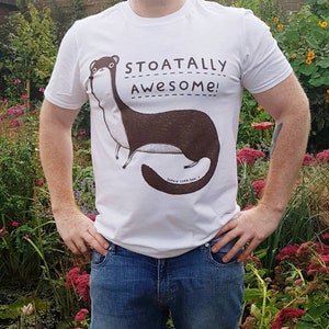 Stoatally Awesome Screenprinted T-Shirt