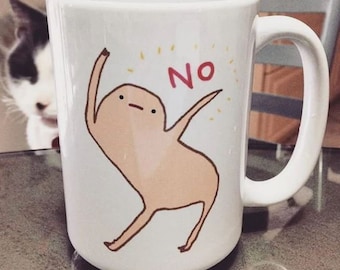 Honest Blob Says No Mug