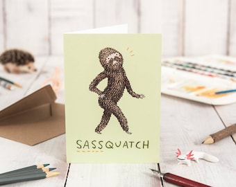 Sassquatch Card