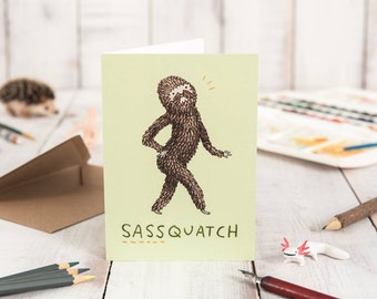 Sassquatch Card