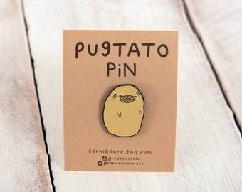 Pugtato Pin