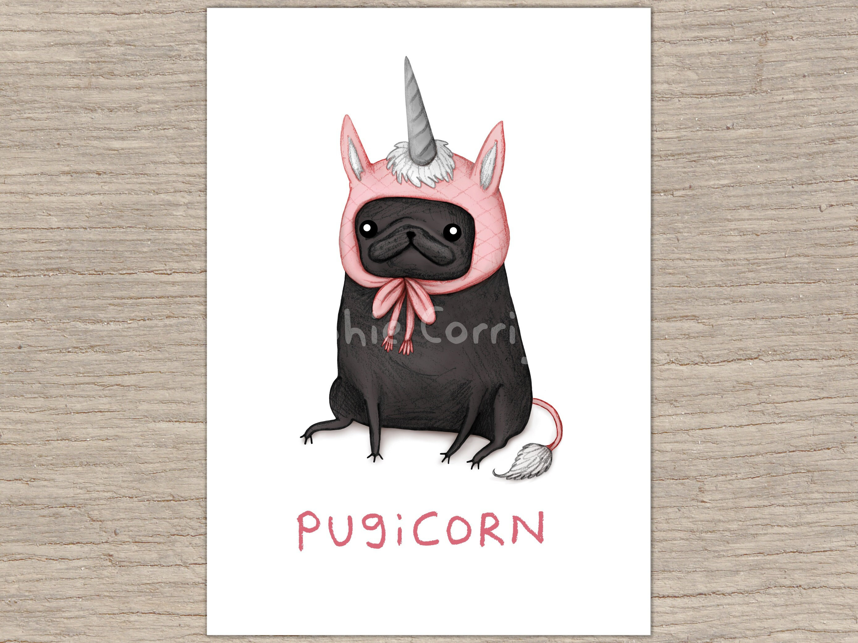 Pugicorn stuffed best sale animal