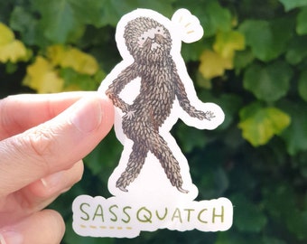 Sassquatch Sticker