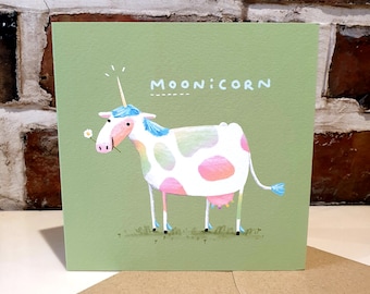 MOOnicorn Cow Unicorn Card