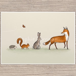 Behind You All The Way Signed Art Print