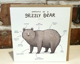 Anatomy of a Grizzly Bear Card