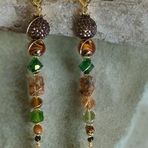 Purse Dangle Bag Dangle Keychain Dangle Clip on Charm Purse Charm Backpack Charm Wire Wrapped Gift for Her