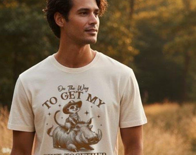 Funny Meerkat Graphic Tee | Organic Cotton Unisex Shirt