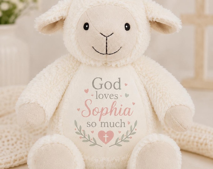 faith gifts for kids | Baptism baby gift | Personalised First Holy Communion Gift | Teddy Bear | unique christian gifts uk, religious gifts