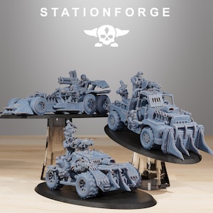Orkaz Speedsters | Station Forge | Wargaming | Orc Ground Vehicle