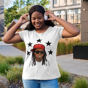 T-shirt Lil Wayne | T-shirt rap album Tha Carter | Chemise graphique hip-hop des années 90 | Couleurs Confort | Cadeau unisexe Tour 2025 | Demandez à Lil Wayne