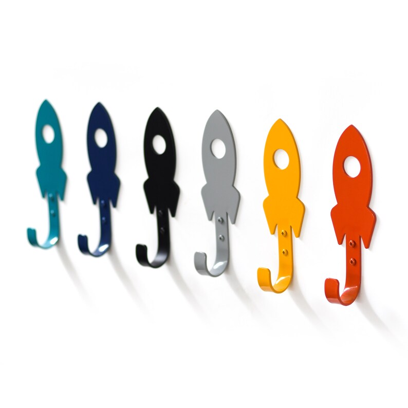 Rocket Wall Hook Etsy