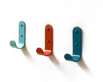 Modern J Hook Steel Wall Hook Coat Hook Utility Hook Etsy