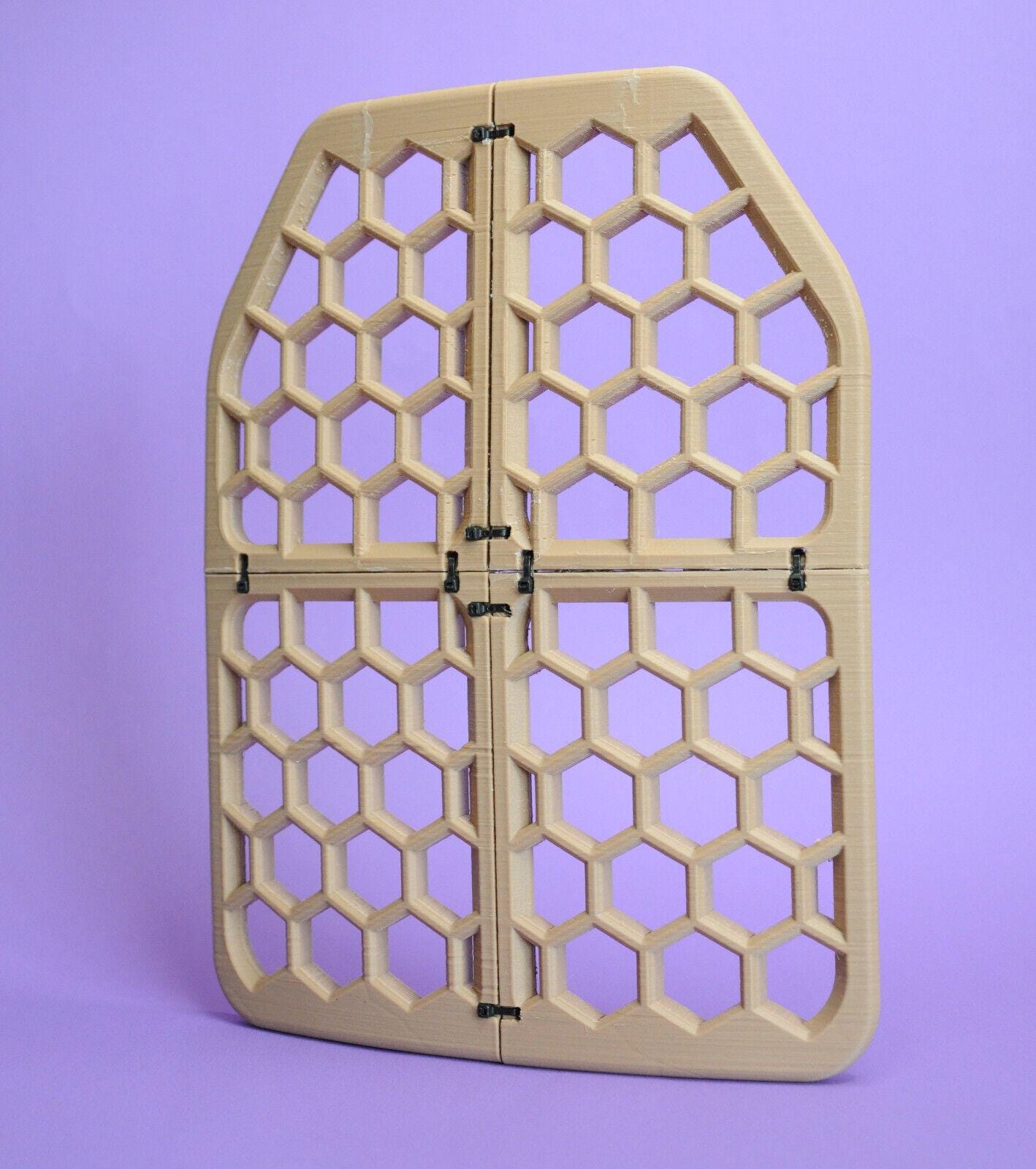 Honeycomb SAPI Plate Carrier Insert for Airsoft and Training | Lightweight Ventilated Dummy Plate | Custom Fit Tactical Gear