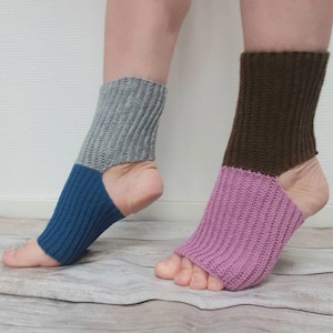 Women Men Multicolor Yoga Socks Flip Flop Socks Yoga Gift Athletic Socks Dance Socks Grip Socks Pilates Socks Toeless Socks