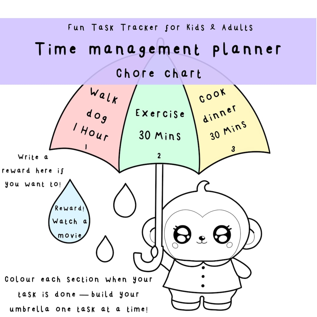 Printable Visual Task Tracker for Kids & Adults - ADHD Friendly ...