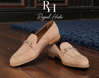 Handmade Suede Luxury Loafers For Men | Formal And Casual Footwear