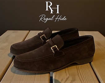 Handmade Suede Luxury Loafers For Men | Formal And Casual Footwear