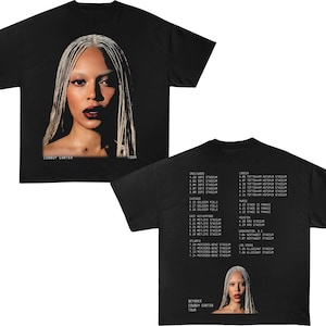 Camiseta Cowboy Carter Tour 2025 Beyoncé – Camiseta fan concierto mujer –