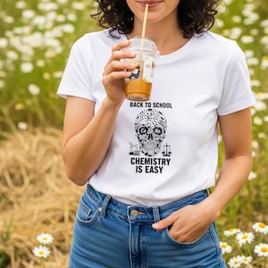 Sarcastic Chemistry T-Shirt: Funny Science Student Gift