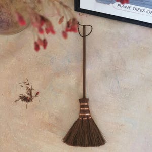 Japanese Style Mini Brooms | vintage india palm brooms