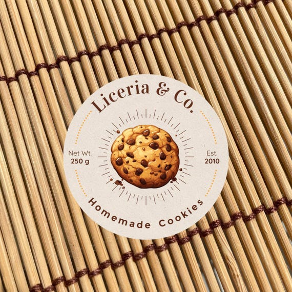 Cookies Label Sticker