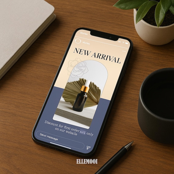 Instagram Story  Templates | Aesthetic Canva Stories for Social Media | Editable PDF + PNG