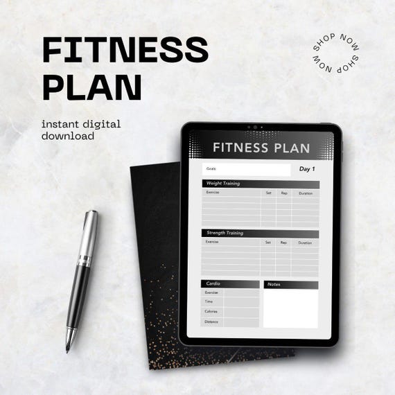 Fitness Plan for Men A4