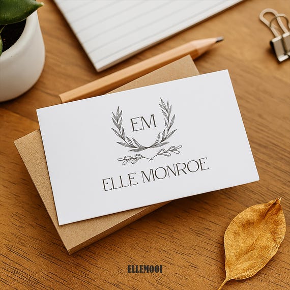Modern Logo  Template | DIY Editable Logo in Canva | Minimalist Branding Kit For Small Business | Instant Download