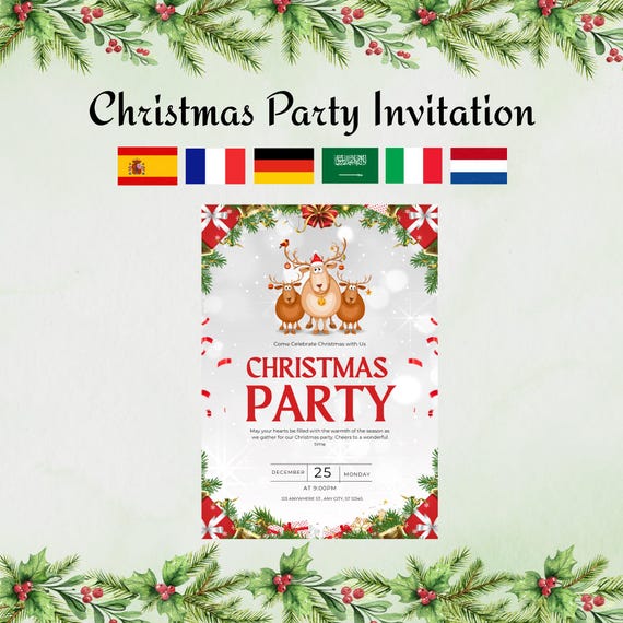 Christmas Party Invitation