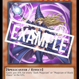 Orica - Dark Magician Girl - TCG - Yugi- custom Card - Holo Card
