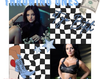 Blue strips Jessie Murph