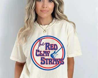 Red Clay Strays band tee design !!