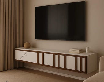 Schwebende Konsole (SketchUp + Plan + Renders)