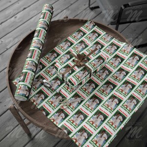 Shitters Full Cousin Eddie Funny Christmas Wrapping Paper, National Lampoon's Christmas Vacation, Clark Griswold, Xmas gift wrap