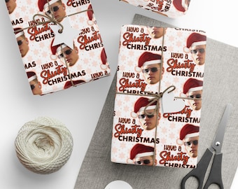 Have A Shiesty Christmas, Funny Wrapping Paper, Ohio Football Fan, Cincinnati Ohio Gift, Columbus, Cleveland