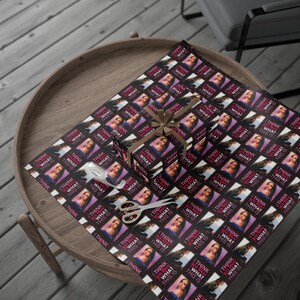 Tate McRae Christmas Wrapping Paper, Fun Wrapping Paper, Xmas Gift Wrap Roll, Tate McRae Merch, Cute Wrapping Paper