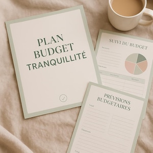 Budget planner PDF – Planificateur financier mensuel & hebdo – Reprendre le contrôle – Fichier A4 à imprimer (français) 10 pages