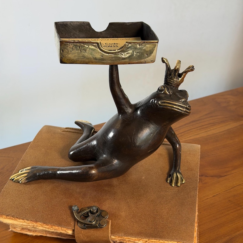 Large Toad Statue Sculpture Reception - Etsy