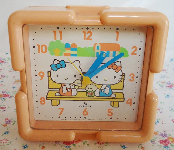 Hello Kitty Vintage Alarm Clock. Original from | Etsy
