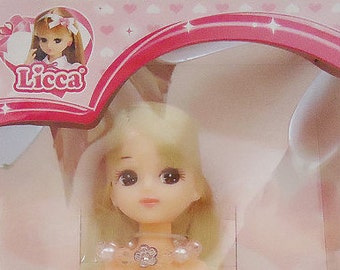 The Takara New Japanese Licca Doll with a Handmade Necklace.Ensemble