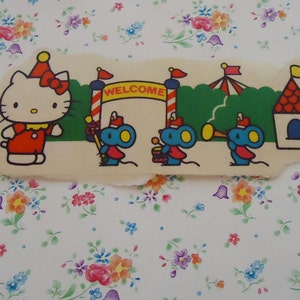 Sticker cirque Hello Kitty. 1976