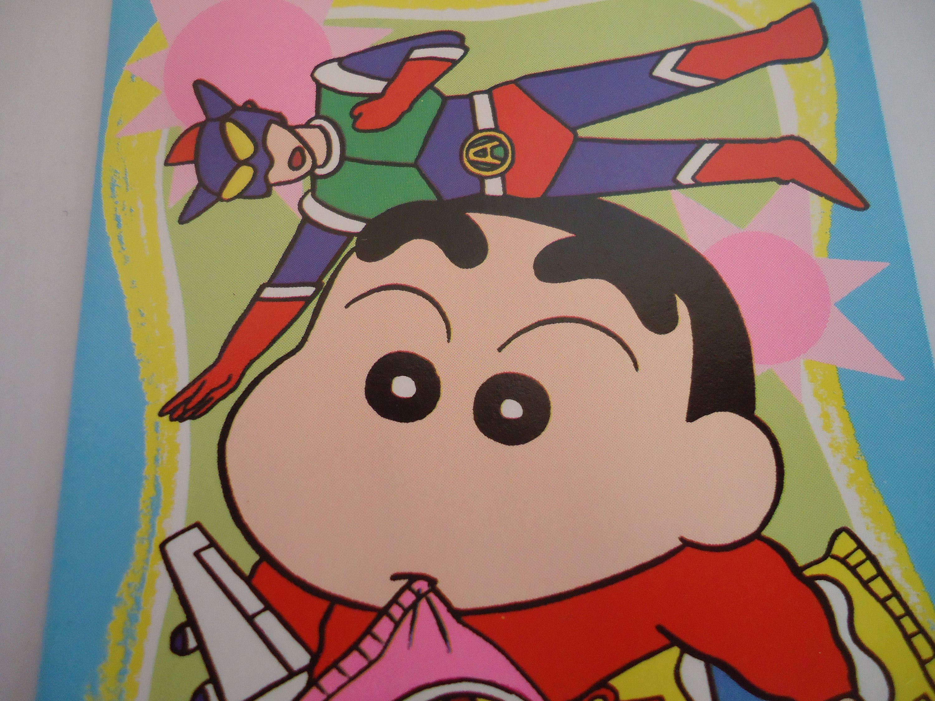 Four Crayon Shin-chan Vintage Envelopes.japanese Otoshidama.90s