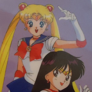 Die Sailor Moon Karte.90er Jahre