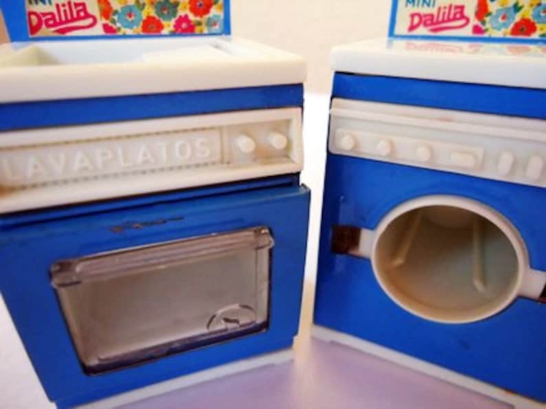 Washing Machine and Dishwasher. Spanish. 70s Toys Etsy